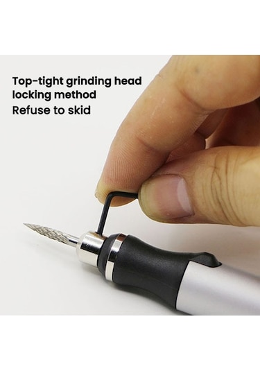 Novahub Çok Yönlü Oyma Kalemi, 3 Hızlı, Şarj Edilebilir, Led Ekranlı, Metal Ahşap İçin İdeal