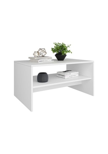 Ollon Orta Sehpa Beyaz-beyaz Beyaz