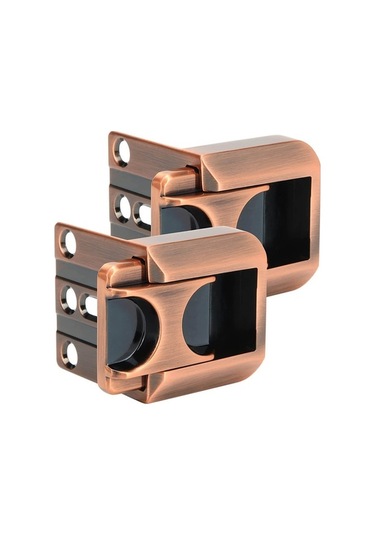 Pazly Ev Kapısı Güvenlik Mandalı, Çinko Alaşım, İçe Doğru Kapı İçin, Kuvvetli Korumalı Kilit, Kullanıcı Dostu Tasarım, Bronz Renk Bronze