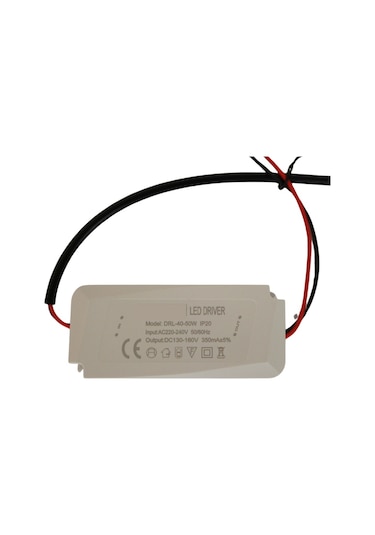 40-50w Led Driver 350ma 130-160v Power Led Sürücü Ip20 Power Led Driver