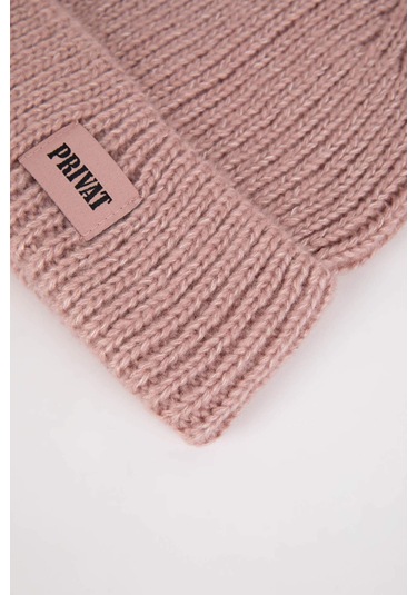 Defacto Kadın Dokuma Etiketli Kışlık Bere R7539az24wnpn10 Pembe Defacto Kadın Dokuma Etiketli Kışlık Bere R7539az24wnpn10 Pembe