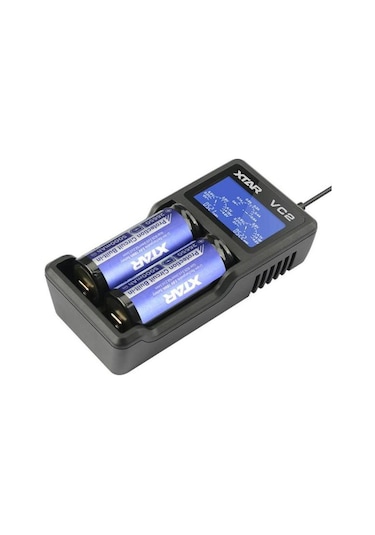 Xtar Vc2 İkili Li-ion Pil Şarj Cihazı