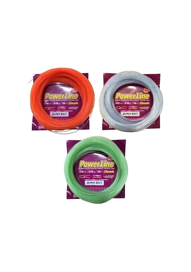 Powerline Classic 100 Mt Poşet Soft Misina 0.60 Mm
