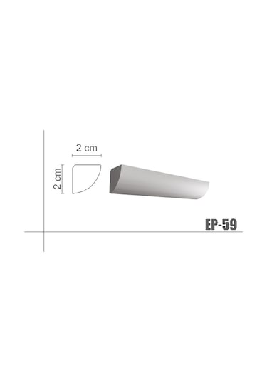 Europiyer Strafor Kartonpiyer 2 Basar (1 Metre Fiyatlı)