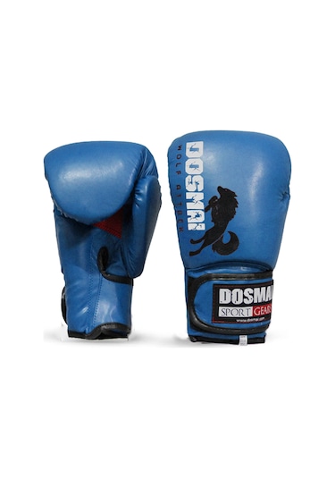 Dosmai Profesyonel Hava Alır Boks Kick Boks Eldiveni Mavi El344 Mavi