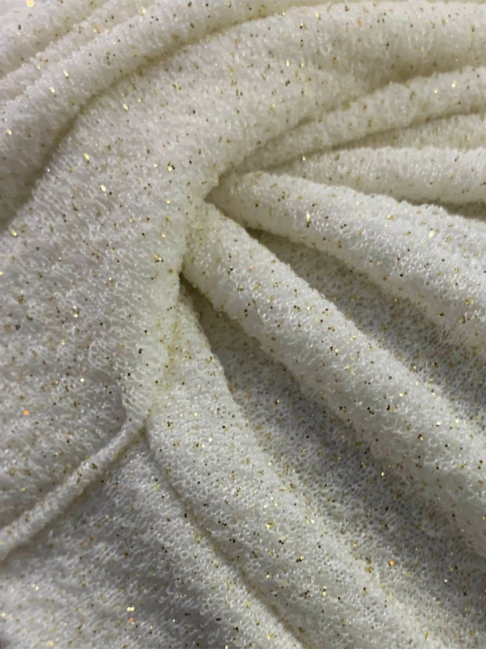 Çapraz Fukuro Simli Astarlı Krem Hazır Türban Tesettür Abiye Bone Krem