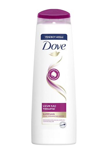 Dove Saç Bakım Şampuanı Uzun Saç Terapisi Uzun Yıpranmış Saçlar İçin 400 ML
