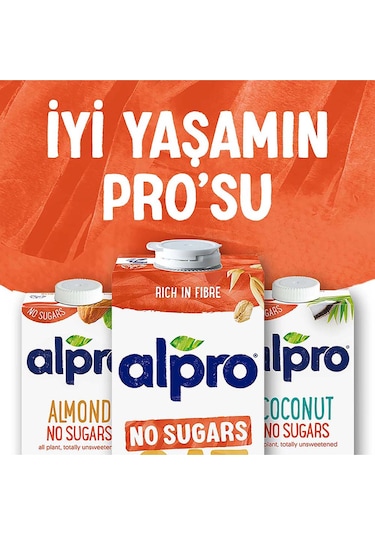 Alpro Şekersiz Yulaf Sütü 1 L