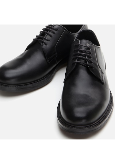Hotiç Hakiki Deri Siyah Erkek Günlük Ayakkabı 02ayh295980a100 Siyah
