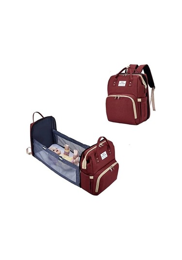 Jzcat 2024 Yeni Taşınabilir Katlanabilir Bebek Çantası -kırmızı Kırmızı