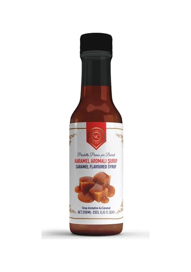 Nish Vanilya, Karamel, Beyaz Çikolata, Çikolata Aromalı Şurup 4x250 Ml - Pet Şişe