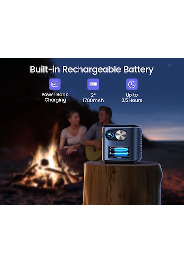 Wimius Q2 Pico Taşınabilir Projektör