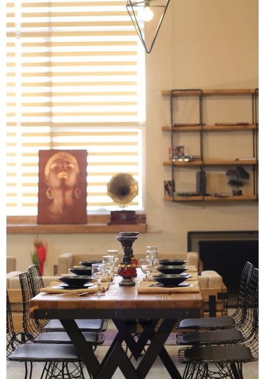 Ntconcept Ntconcept Masif Ağaç Mutfak Masası Takımı (437781110)