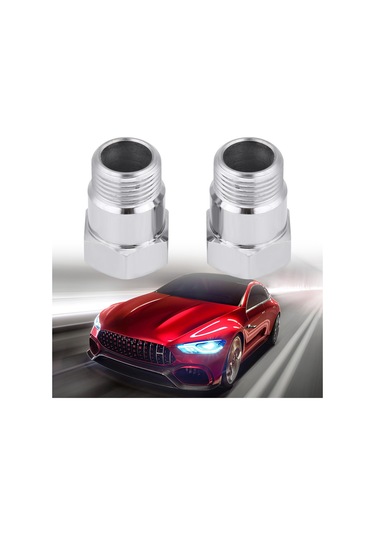 Kosona 32mm Uzunluklu Demir Oksijen Sensörü Adaptörü, M18x1.5 Dişli, Araçlarda Geniş Kullanim, 2 Adet Set