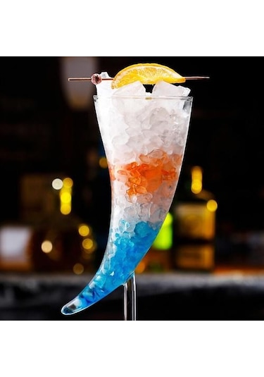 Kokteyl Gözlük Yaratıcı Ay Şekli Kokteyl Cam Goblet Martini Gözlük Şarap Şampanya Bireysellik Kokteyl Kupası Kokteyl Camı