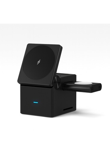 Küp Tasarımlı Telefon & Akıllı Saat & Kulaklık İçin 3in1 Kablosuz