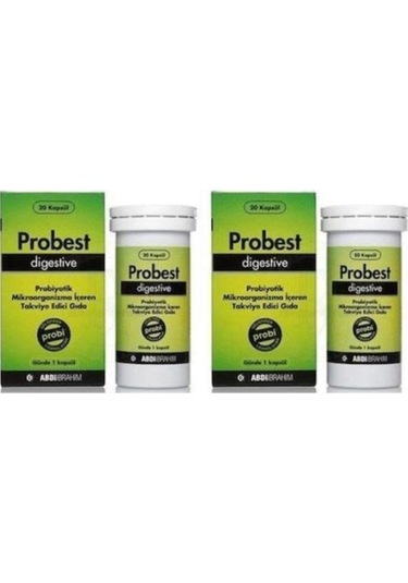 Probest Digestive Probiyotik 20 Kapsül 2'Li