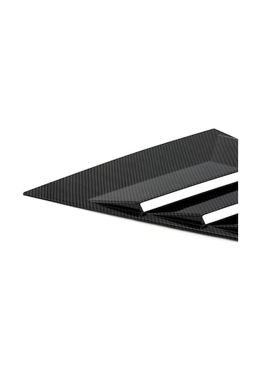 Symbee Ford Focus St Rs Mk3 İçin Abs Plastik Arka Cam Perdesi, Karbon Fiber Stili