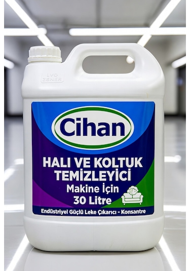 Cihan Halı Ve Koltuk Temizleyici Makine İçin 30 Litre Tekli
