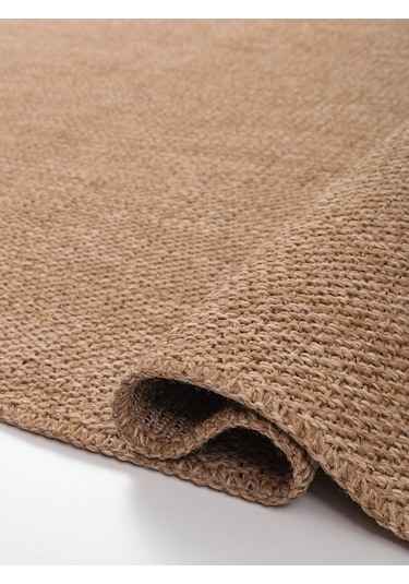 Srz-0604 Jüt Tabanlı Hasır Dokuma Örme Bohem Antialerjik Halı Kilim Hasır