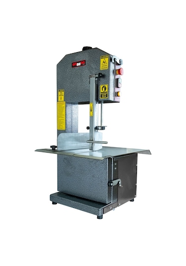 Et Kemik Kesme Testeresi 220 V Boyalı 1,1 Kw 1,5 Beygir Gri