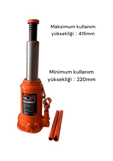 Fk Frıko 16t Hidrolik Şişe Kriko