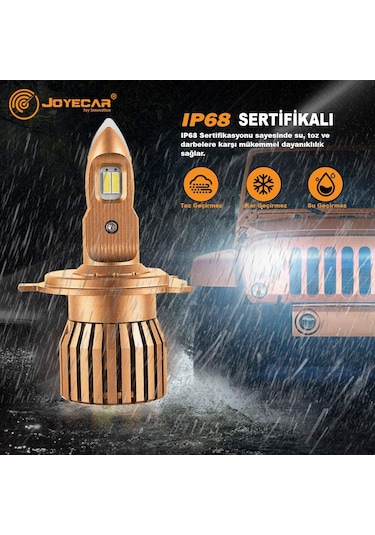 Joyecar F10 Kurşun Mini/Slim Led Xenon Far Csp Led 434909669