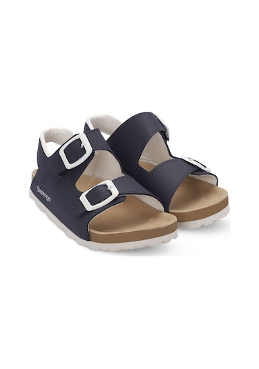 Slazenger Lacivert Tokalı Unisex Çocuk Sandalet Lacivert