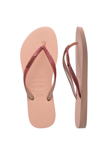 Havaianas Kids Slim Glitter Kadın Plaj Terliği 4146975 PEMBE