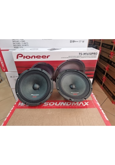 Pıoneer Ts-m1610pro 16 Cm Midrange 300w 100 Rms 1 Takım 2 Ade