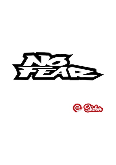 No Fear Oto Sticker Araba Sticker (357397131)