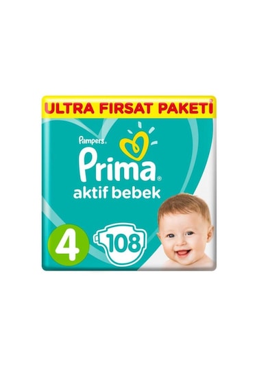 Prima Aktif Bebek 4 Numara 108' Li