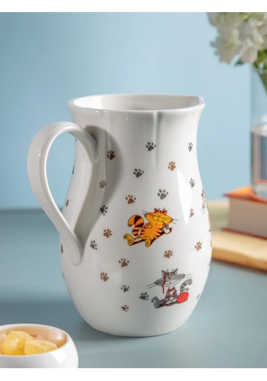 Lefard Porselen Sürahi "neşeli Arkadaşlar" 1300 Ml 193073176