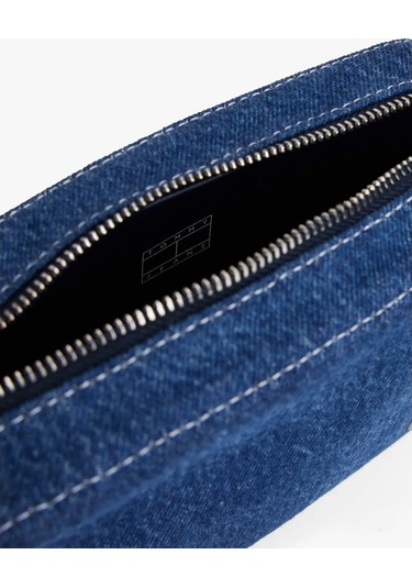 Tommy Jeans Tjw Cool Denim Kamera Kadın Çanta Aw0aw178741af Mavi