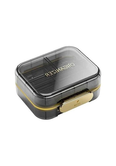 Maoyaya Renkli Kutusu Kutusu İzgaralar İlaç Hap Hap Ev Çok Çapraz Baskı Açık 4 Bm Çok Renkli