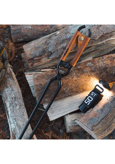 Suntek Kamp Ateşi Maşası 55cm Ateş Çukurları Aletleri Çok Renkli