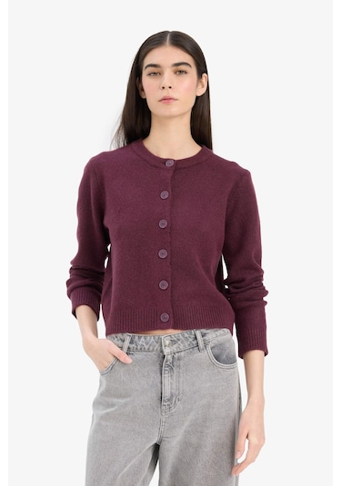 Defacto Regular Fit Bisiklet Yaka Basic Düz Düğmeli Soft Touch Yumuşak Triko Hırka E3654ax25wnbr467 Bordo Defacto Regular Fit Bisiklet Yaka Basic Düz Düğmeli Soft Touch Yumuşak Triko Hırka E3654ax25wnbr467 Bordo