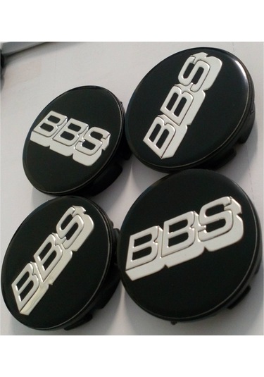 Jant Göbeği Bbs 58/55 55Mm. Yuva 4Lü Set Siyah Alüminyum