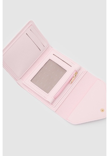 Shule Bags Mysa Medium Zarf Cüzdan Pudra Pembe