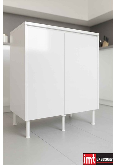 5 23 Cm Ayarlanabilir Siyah Destek Ayağı Mobilya Kanepe Baza Koltuk Dolap Ayağı Beyaz