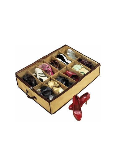 Shoes Under Portatif Ayakkabı Saklama Hurcu - Mapı-435242 Renkl
