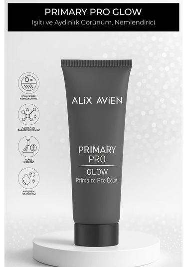 Alix Avien Işıltı Ve Aydınlık Görünüm Sağlayan Nemlendirici Etkili Makyaj Bazı 30 ML