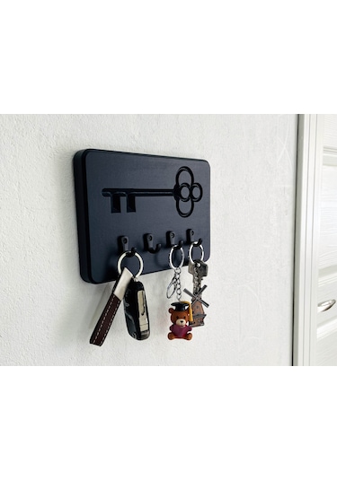 Woodcraft Mini Anahtar Askısı, Askılık, Anahtarlık (515858633) Antrasit