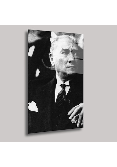 M. Kemal Atatürk - Cam Tablo - Deg0290
