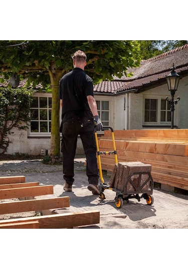 Stanley Ft585 70/137Kg Çok Fonksiyonlu Katlanır El Arabası