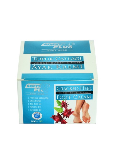 Softto Plus Yoğun Bakım ve Nemlendirici Bitkisel Karışımlı Topuk Çatlağı Ayak Kremi 100 ML