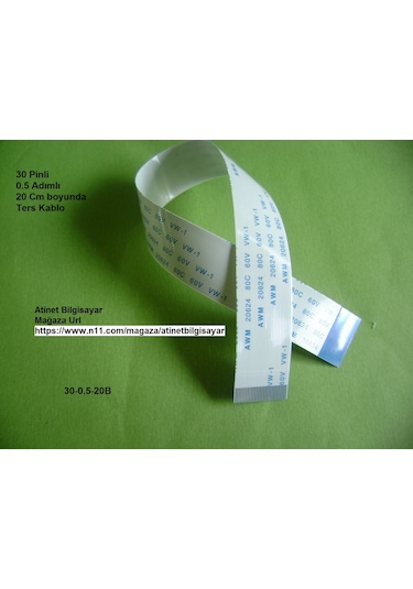 Asus X756U Usb Flex Kablo 30 Pin 30 0.5 20B