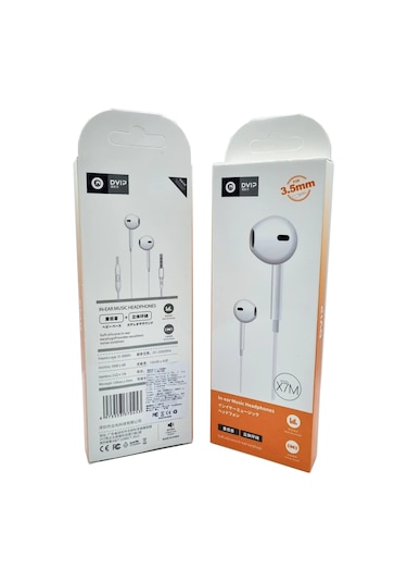 In-ear Music Headphones Mikrofonlu Kulaklık Dvip X7m Typc-e