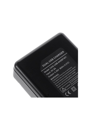 Cbtx Gopro Hero 4 Uyumlu Taşınabilir Çift Bağlantı Portları Pil Şarj Cihazı