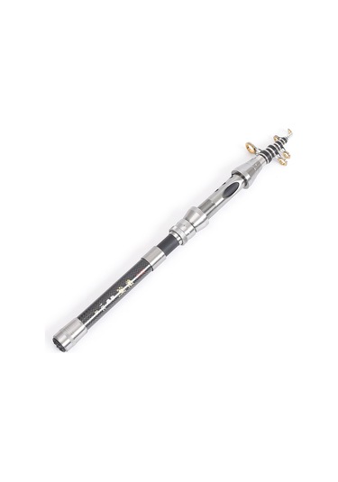 Lemestar 1.8m Karbon Fiber Deniz Olta Kamışı - Teleskopik Tasarım, Çekirdekli El Tutucu, Dayanıklı Reel Başı, Seramik İzleyicilerle